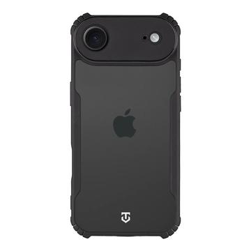 iPhone Air Tactical Quantum Stealth Hülle mit verstärkten Ecken - Klar / Schwarz