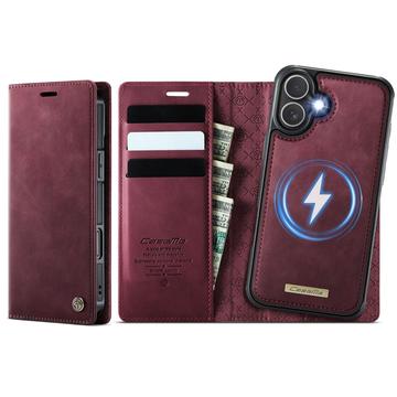 iPhone 17 Caseme C49 2-in-1 abnehmbare Wallet Hülle - MagSafe-kompatibel, RFID - Rot