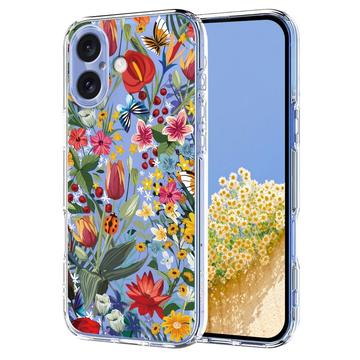 iPhone 17 TPU-Hülle mit Blumenmuster - Lilien