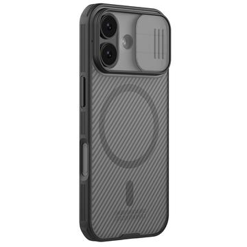 iPhone 17 Nillkin CamShield Pro Magnetic Hybrid Hülle - Durchscheinendes Schwarz
