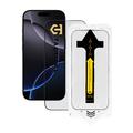 iPhone 17 Pro/18 Pro Tactical Impact Barrier for Rookies Panzerglas - schwarzer Rand