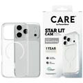 iPhone 17 Pro/18 Pro PanzerGlass Care Star Lit Hülle - MagSafe-kompatibel - Weiß
