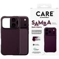 iPhone 17 Pro/18 Pro PanzerGlass Care Fashionable Samba-Hülle - MagSafe-kompatibel - Dunkle Kirsche