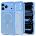 iPhone 17 Pro/18 Pro Tech-Protect MagPeak MagSafe CC-Hülle – mattes Hellblau
