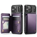 iPhone 17 Pro/18 Pro Caseme C22 Hülle RFID Kartenetui - Lila