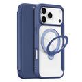 iPhone 17 Pro Dux Ducis Skin X Pro Magnetisch Flip Hülle - Blau