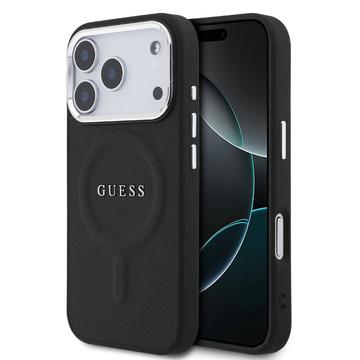iPhone 17 Pro Guess Saffiano Hybrid Case - MagSafe Kompatibel