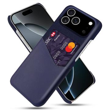 iPhone 17 Pro KSQ Hülle mit Kartenhalter - Blau