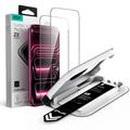 iPhone 17 Pro Max/18 Pro Max ESR UltraFit Panzerglas - 9H, 0.3mm - Schwarzer Rand