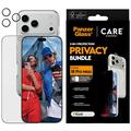 iPhone 17 Pro Max/18 Pro Max PanzerGlass Care Flagship 3-in-1 Privatsphäre Bundle - Klar