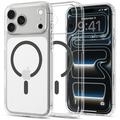 iPhone 17 Pro Max/18 Pro Max Spigen Ultra Hybrid MagSafe-Hülle - Graphit / Transparent