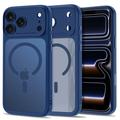 iPhone 17 Pro Max/18 Pro Max Tech-Protect MagPeak MagSafe CC-Hülle – Mattes Tiefblau