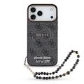 iPhone 17 Pro Max Guess 4G Strap Limited Edition Case - MagSafe-kompatibel - Schwarz
