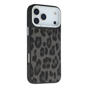 iPhone 17 Pro Max Jaucase Magnetische Hybridhülle mit Leopardenmuster