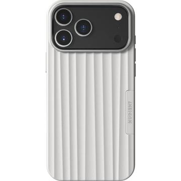 iPhone 17 Pro Max Nudient Bold Hülle - MagSafe kompatibel - Kreide weiß