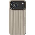 iPhone 17 Pro Max Nudient Bold Hülle - MagSafe-kompatibel - Leinen Beige