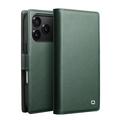 iPhone 17 Pro Max Qialino 2-in-1 Abnehmbare Wallet Lederhülle - MagSafe-kompatibel - Grün
