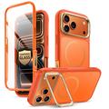 iPhone 17 Pro Max Supcase i-Blason Ares Flip Mag MagSafe Hülle - Koralle