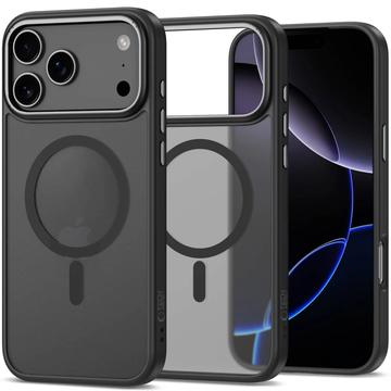 iPhone 17 Pro Max Tech-Protect CamEdge Hülle - MagSafe-kompatibel - Mattschwarz / Gunmetal