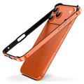 iPhone 17 Pro Metall-Schutzhülle mit erhöhten Kanten - Orange