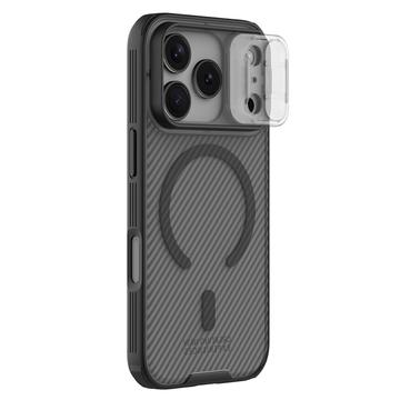 iPhone 17 Pro Nillkin CamShield Pro Magnetic Hybrid Hülle - Durchscheinendes Schwarz