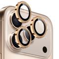 iPhone 17 Pro/17 Pro Max Northjo Kamera-Objektiv-Schutz-Set - Gold