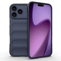 iPhone 17 Pro Rugged TPU Hülle - Dunkel Blau