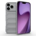 iPhone 17 Pro Rugged TPU Hülle - Hellgrau