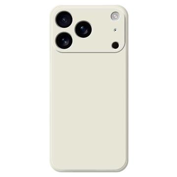 iPhone 17 Pro stoßfeste Silikonhülle - Beige