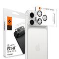 iPhone 17 Pro Spigen Glas.tR Ez Fit Optik Pro XL Kameraobjektivschutz - Silber