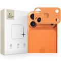 iPhone 17 Pro Tech-Protect Camalloy Fit+ Aluminium Kamera Schutz - Kosmisches Orange