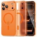 iPhone 17 Pro Tech-Protect MagSlim MagSafe Hülle - Matt / Kosmisches Orange