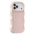 iPhone 17 Pro Wellenkante Magnetische Hybridhülle - Pink