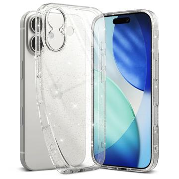 iPhone 17 Ringke Air Glitter TPU Hülle - Durchsichtig