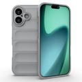 iPhone 17 Rugged TPU Hülle - Hellgrau