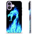 iPhone 17 TPU Hülle - Blauer Feuerdrache