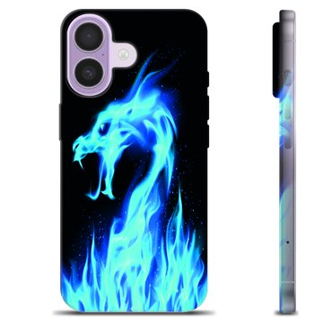 iPhone 17 TPU Hülle - Blauer Feuerdrache