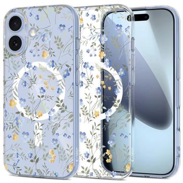iPhone 17 Tech-Protect FlexAir MagSafe TPU Hülle - Frühlingsblumen