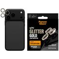 iPhone 18 Pro/18 Pro Max PanzerGlass Hoops Keramik Kamera Objektivschutz - Goldglitter