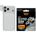 iPhone 18 Pro/18 Pro Max PanzerGlass Hoops Keramik Kamera Objektivschutz - Silberglitzer