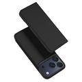 iPhone 18 Pro Dux Ducis Skin Pro Flip Hülle - Schwarz