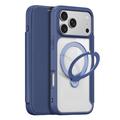 iPhone 18 Pro Dux Ducis Skin X Pro Magnetisch Flip Hülle - Blau