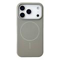 iPhone 18 Pro Liquid-Silikonhülle - MagSafe-kompatibel - Titangrau