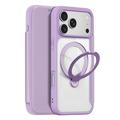 iPhone 18 Pro Max Dux Ducis Skin X Pro Magnetisch Flip Hülle - Lila