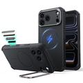 iPhone 18 Pro Max/17 Pro Max ESR Cyber Tough Kickstand MagSafe Hybrid Hülle - Schwarz