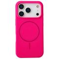 iPhone 18 Pro Max Liquid-Silikonhülle - MagSafe-kompatibel - Hot Pink
