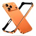 iPhone 18 Pro Max Metall-Schutzhülle mit erhöhten Kanten - Orange