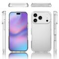 iPhone 18 Pro Kratzfest Hybrid Hülle - Durchsichtig