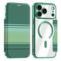 iPhone 18 Pro Elegante magnetische Flip-hülle mit RFID-Kartenfächern