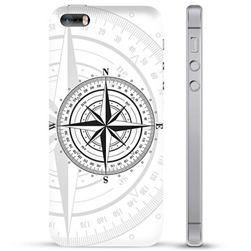 iPhone 5/5S/SE TPU Hülle - Kompass